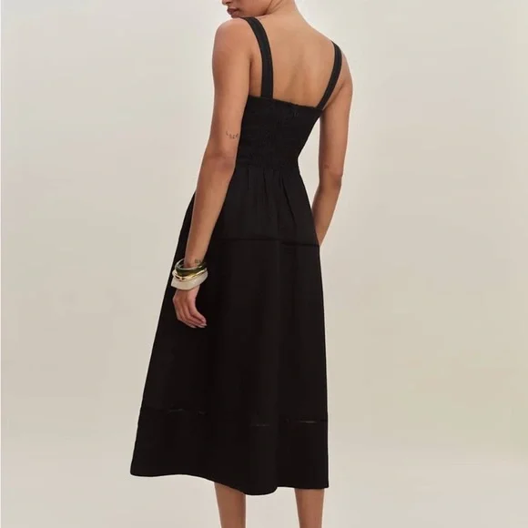 knee length dresses for ladies Stella Linen Mini Dress